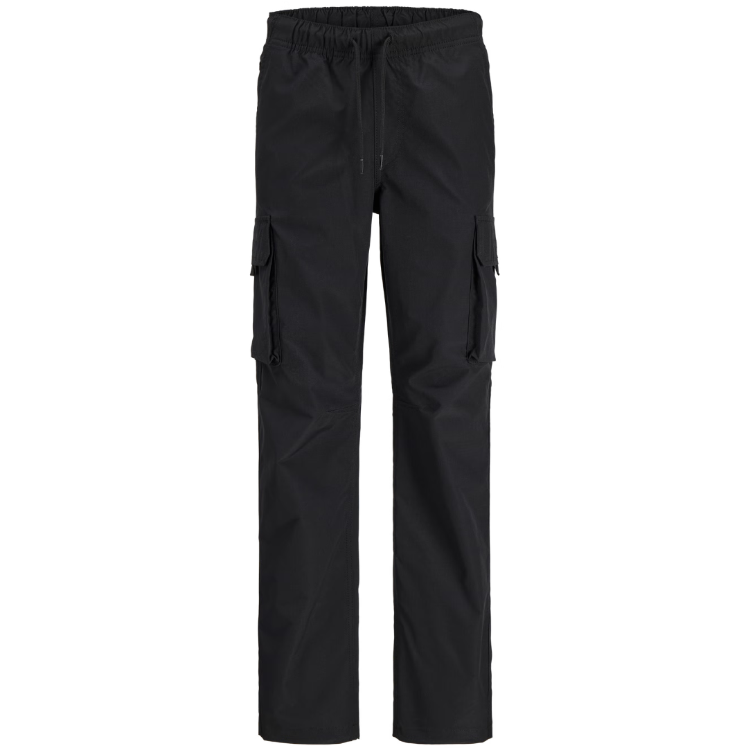 J&J Crne Dečije Pantalone JPSTKANE IVAN TECH CARGO JOGGER JNR